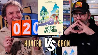 Agent Avenue - Hunter vs Cron - Brettspiel Let´s Play - Brettspielshow Folge 4.6