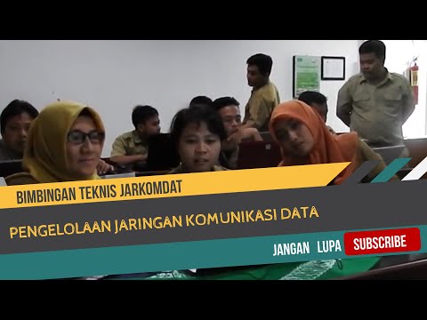 Perangkat Daerah, UPT, BPP, Puskesmas, dan Desa mendapatkan bimbingan teknis Jarkomdat