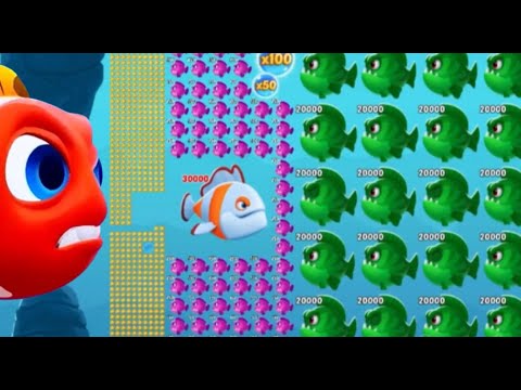 Fishdom Ads Mini Games new 38.2 Update video Hungry Fish 🐠 | New update level Trailer video 2024