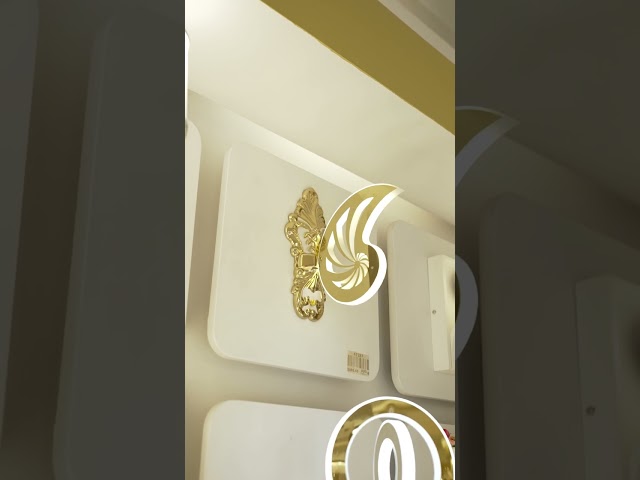 Single Classic Wheel-Shaped LED Wall Light