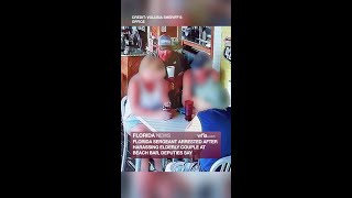 Florida sergeant arrested after harassing elderly couple at beach bar, deputies say