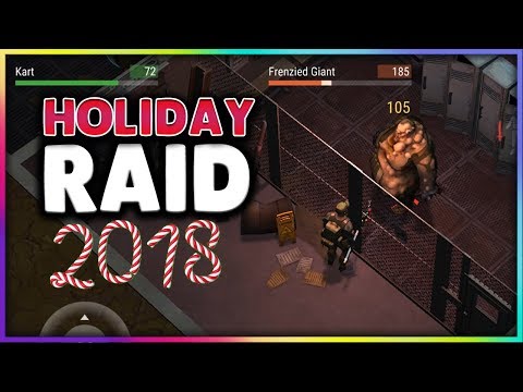 Raiding Bunker Alfa using Christmas items! FLARE GUN IS OP