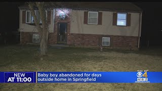 Download lagu Baby boy abandoned for days outside Springfield ho... mp3