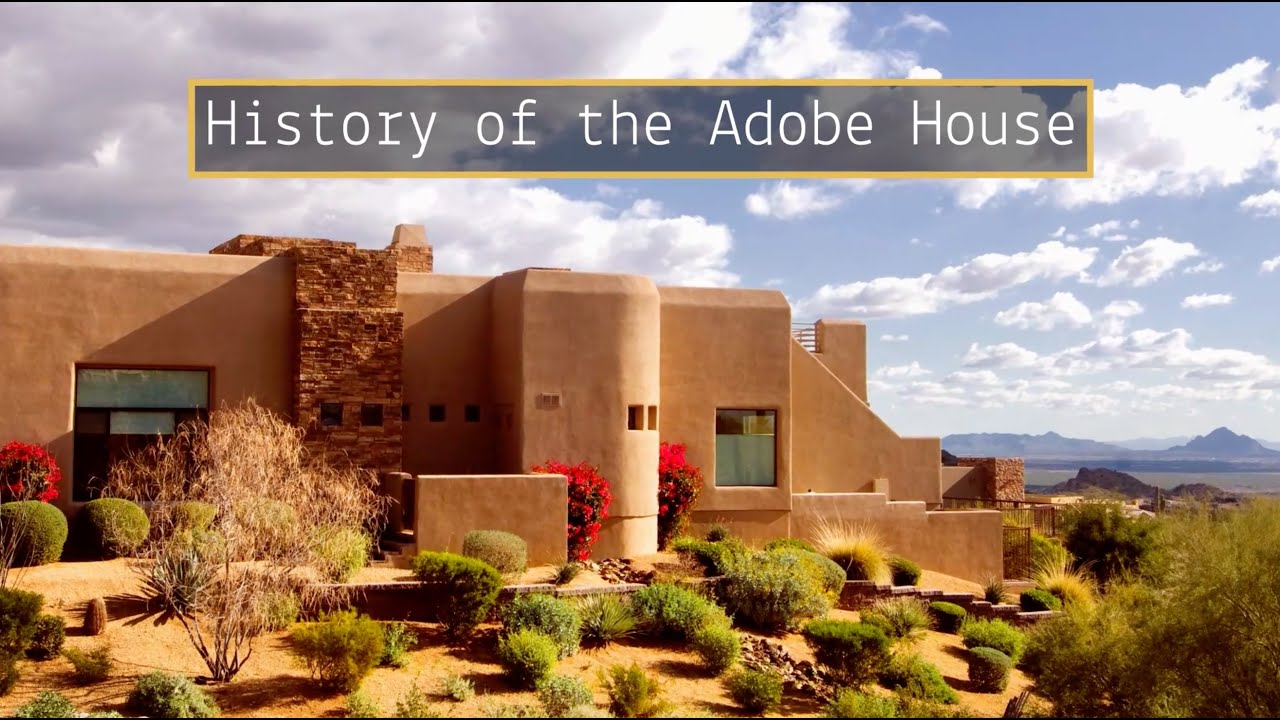 Which Natives Used Adobe Houses?