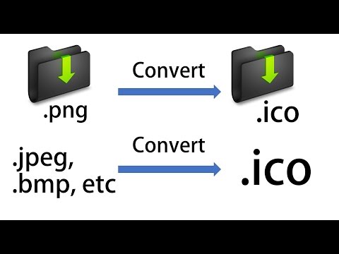 How to convert jpg and png image to .ico(icon) image Easily 2017 - किस तरह से .ico file बनातें है |