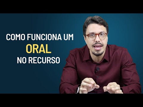 Traço de caráter ORAL - Vivendo no RECURSO