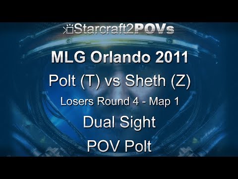 SC2 WoL - MLG Orlando 2011 - Polt vs Sheth - LR4 - Map 1 - Dual Sight - Polt