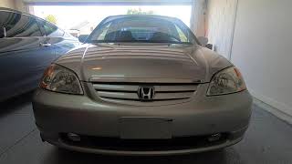 2002 Honda CIVIC SRS Light Fix