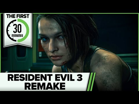Resident Evil 3 Remake: The First 30 Minutes (Hardcore, No HUD, No Commentary)