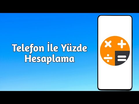 Telefon İle Yüzde Hesaplama - Yüzde Hesaplama -Cep Telefonu ile Yüzde Nasıl Hesaplanır
