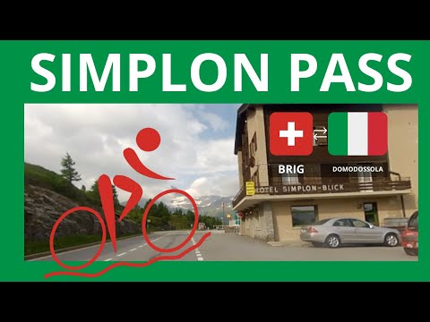 The Simplon Pass On Bicycle