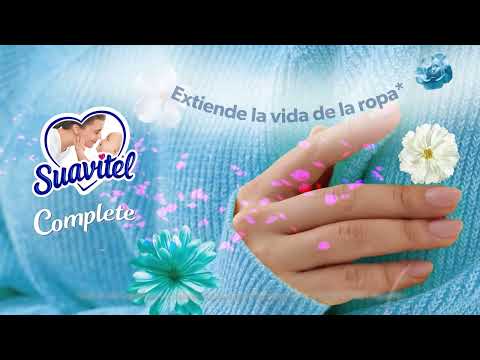 thumbnail video image 2 of Suavizante de Telas Suavitel Complete Acqua Suavidad Avanzada 2.8 L, 2 of 6