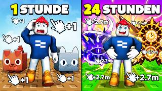 24 STUNDEN ROBLOX CLICKER SIMULATOR SPIELEN!