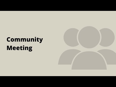 Re-evaluate Traffic Calming Program and Policy Community Meeting - Nov. 7, 2023