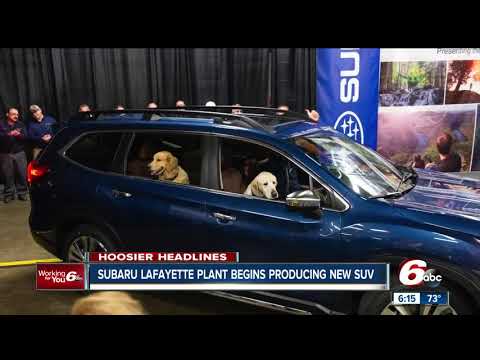 Subaru Lafayette plant begins producing new SUV