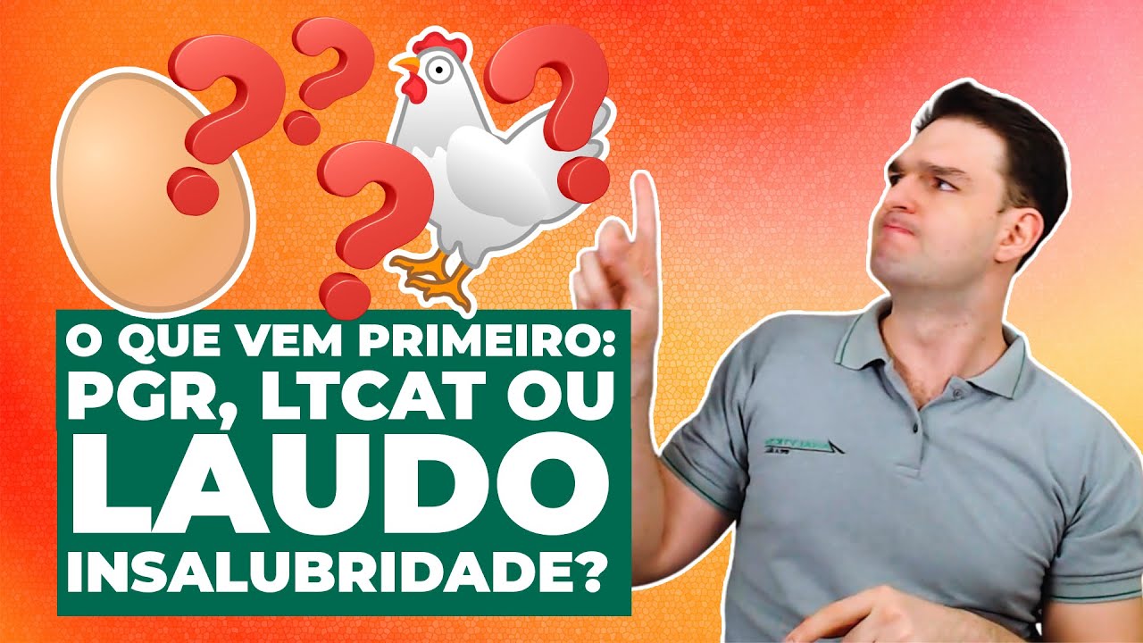 Não erre mais! O que fazer primeiro: PGR, laudo de insalubridade ou LTCAT? - HO - AR #102