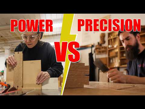 The Great Dovetail Race: are machines REALLY faster?