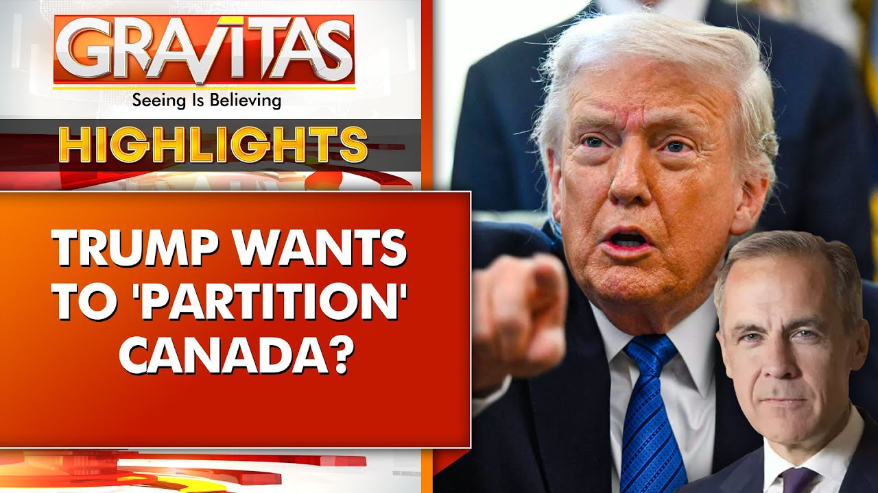 Separatists from Canada's Alberta seeking $500 Billion from US | GRAVITAS Highlights