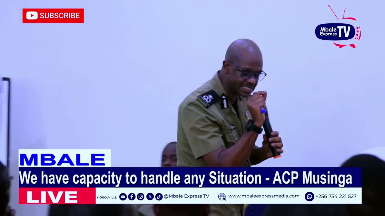 we have enough capacity to deal with any circumstances - ACP Norman Musinga