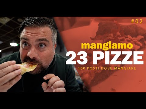 we eat 23 different pizzas 🍕