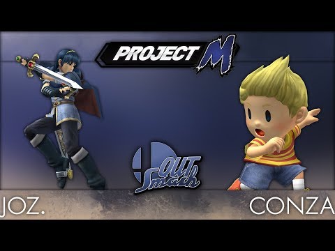 QUT Smash 4 Project M  - LR2 - Joz. (Marth) vs Conza (Lucas)