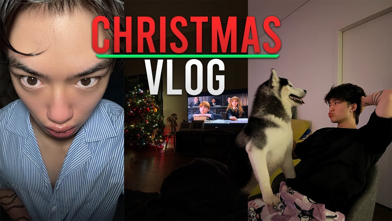 BEST CHRISTMAS VLOG | vlogmas, christmas party, handsome asian man