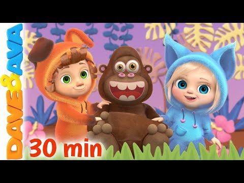 🌴 Down in the Jungle and More Baby Songs by Dave and Ava 🌴
