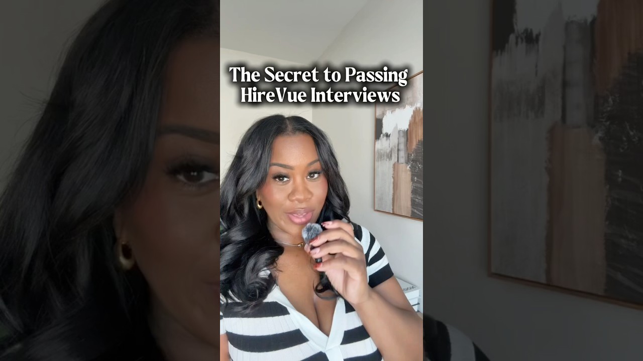 Prepare for an Hire Vue interview #finalround