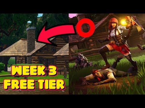 SEASON 6 WEEK 3 LOADING SCREEN SECRET FREE TIER LOCATION IN FORTNITE