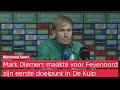 Mark Diemers over Feyenoord-AZ: 'Twee tegengoals waren ook mijn fout'