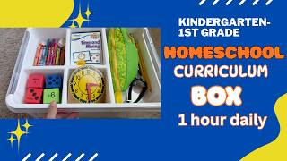 Kindergarten-1st grade Curriculum Box!