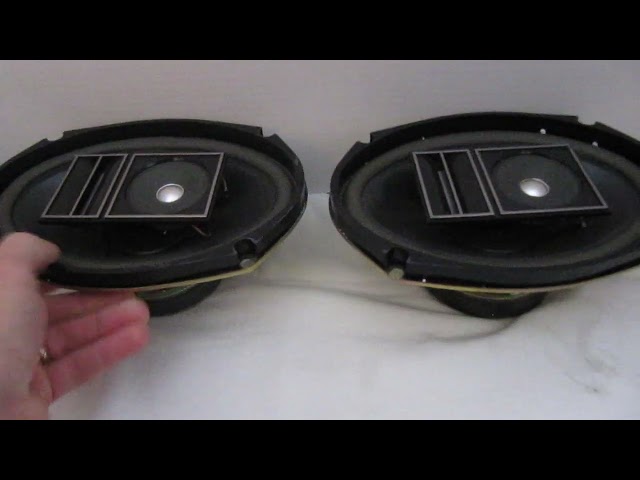 Vintage JVC Model CS-6934 6x9 Car Stereo Speakers NEW Cir 1980s in Speakers in Mississauga / Peel Region