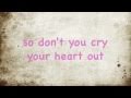 Dont Cry Your Heart Out by Cody Simpson *Lyrics ...