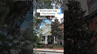 Perfect 3 Day Savannah Itinerary 🍑 Girls Weekend Luxury Travel Guide!