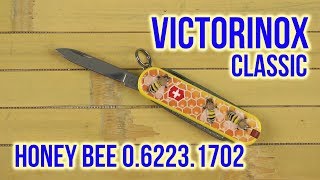 Victorinox Сlassic Honey Bee (0.6223.L1702) - відео 1