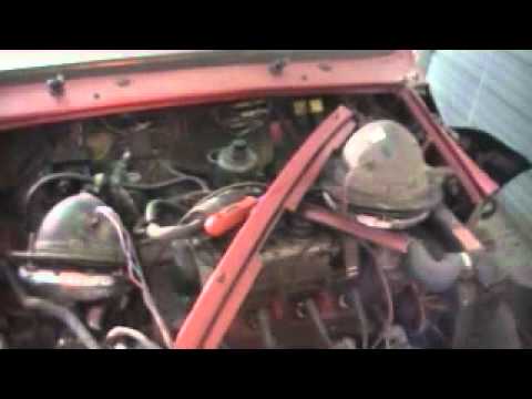 mini just before engine removal