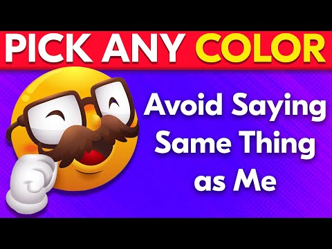 Avoid Saying The Same Things As Me 🤔 MEGA CHALLENGE
