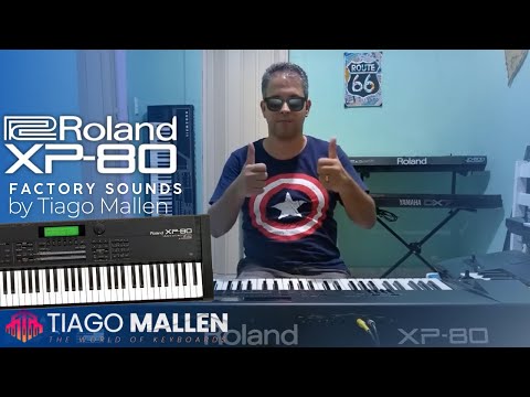 Roland XP-80 - (factory sounds) -TEST PRESETS by TIAGO MALLEN #roland #xp80