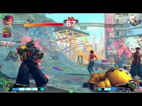 USFIV X GS - Daigo Umehara (Evil Ryu) vs. Justin Wong (Rufus)