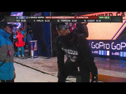 White qualifies second for SuperPipe finals