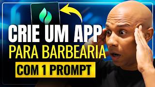 CRIEI UM APP DE BARBEARIA USANDO APENAS 1 PROMPT (INTELIGÊNCIA ARTIFICIAL)