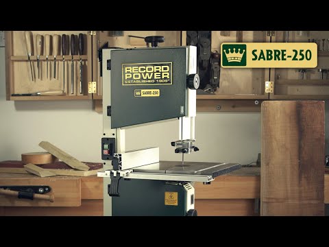 Record Power BS 250 Sabre Bandsaw w. spare blades - Image 2