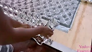 MY Silver BOWL BEDROOM WALL! LOOK AT THIS HEADBOARD IDEA