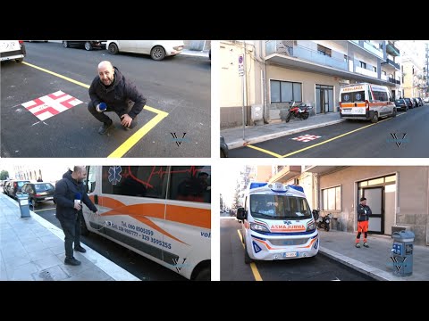 Tutti sul posto riservato all'ambulanza 118, rifatta la segnaletica: tutto il resto è un manicomio