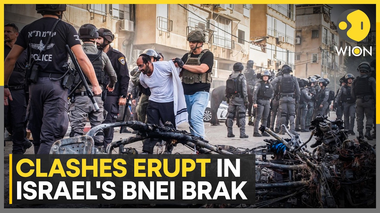 Bnei Brak Clashes: Ultra-Orthodox Jews Clash With Police; 23 Arrested | WION News