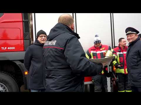 Bernsdorf: Neues Tanklöschfahrzeug für die Feuerwehr