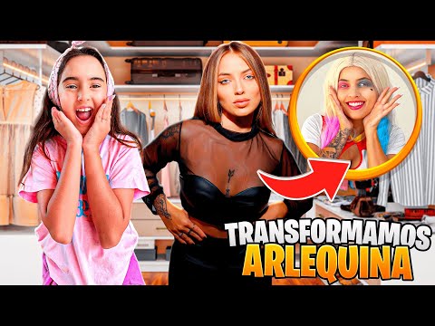 WE TOOK HARLEQUIN'S MAKEUP OFF AND TURNED HER INTO A STYLISH BLOGGER