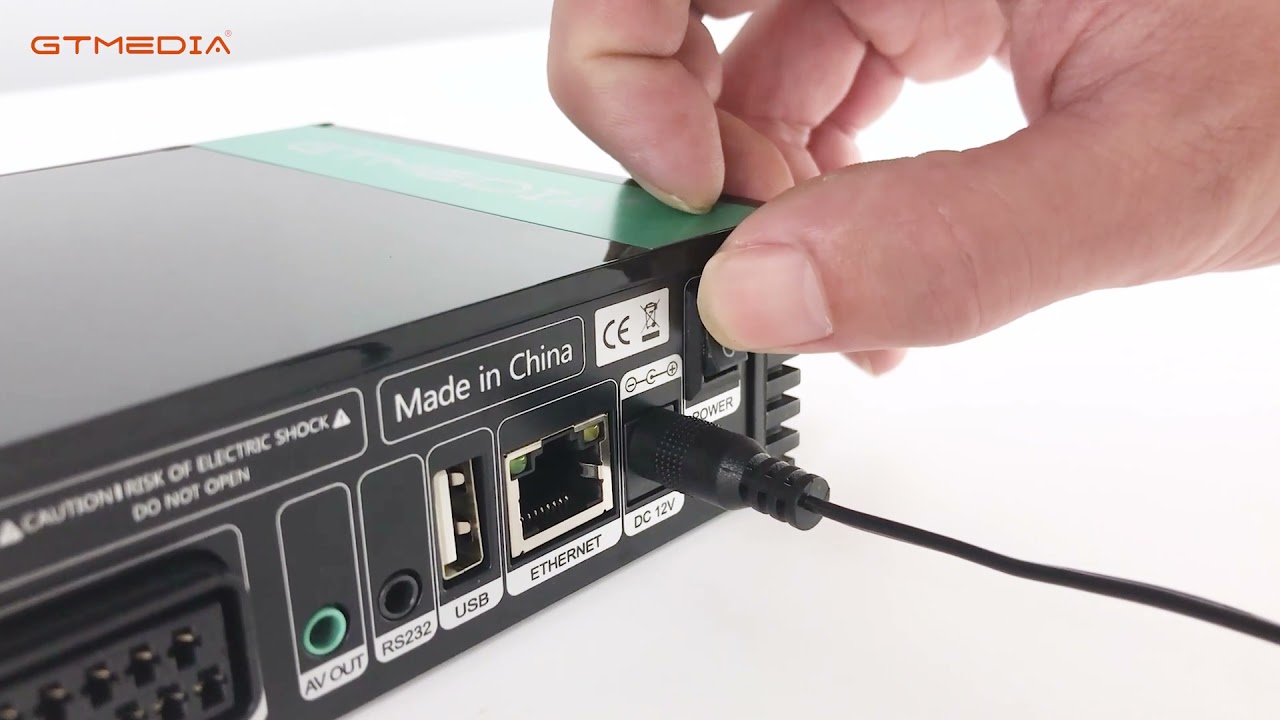 GTMEDIA V8X DVB-S/S2/S2X FTA Digital Signal Receiver Set-top Box Full HD 1080P Remote Control