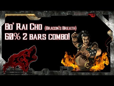 MKXL Dragon's Breath 60% 2 bars corner combo (HIGH DAMAGE!!)