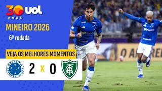 CAMPEONATO MINEIRO 2026: MELHORES MOMENTOS CRUZEIRO 2 X 0 AMÉRICA-MG